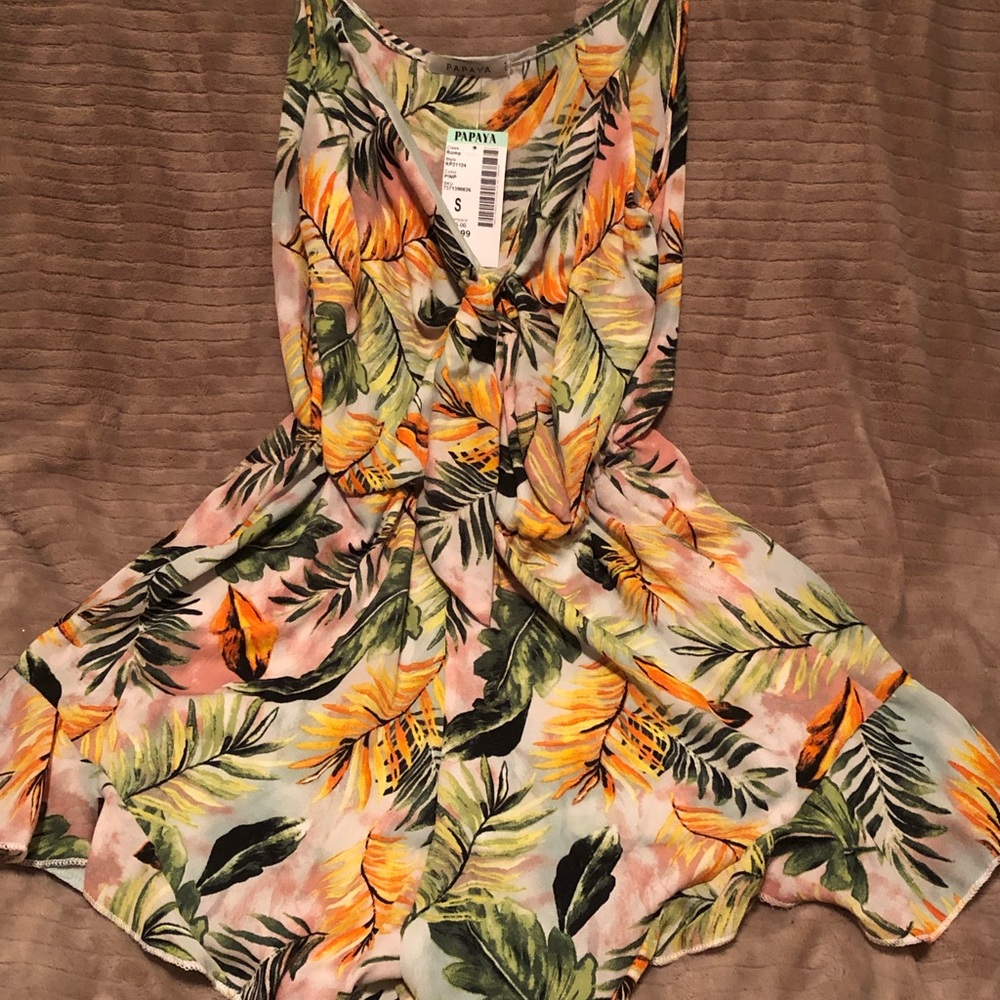 Tropical Romper